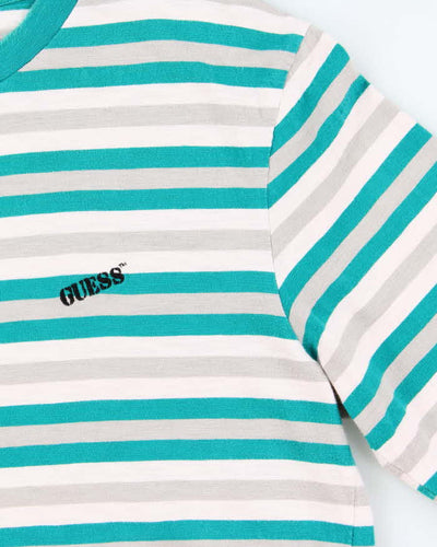 Vintage 90s Guess Originals Stripe Long Sleeve T-shirt - L