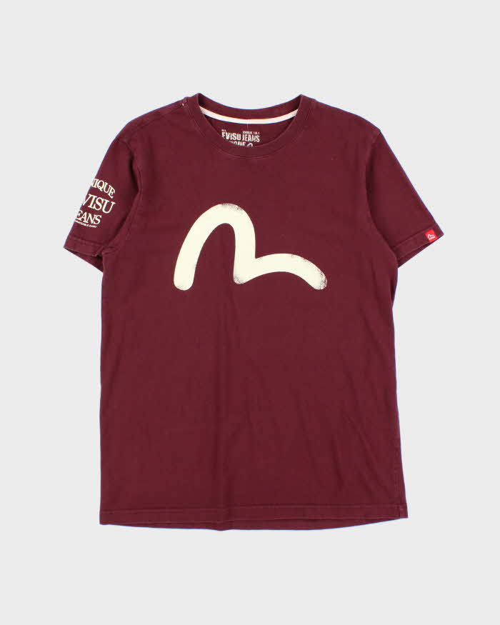 Vintage 00s Evisu Short Sleeve T-shirt - M