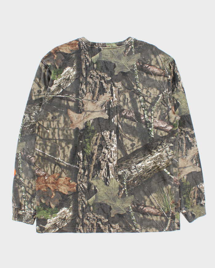 Vintage Carhartt Camouflage Long Sleeve T-Shirt - M