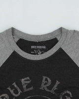 Vintage Y2K 00s True Religion Graphic 3/4 Sleeve T-Shirt - M