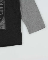 Vintage Y2K 00s True Religion Graphic 3/4 Sleeve T-Shirt - M