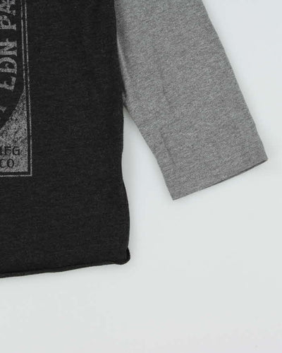 Vintage Y2K 00s True Religion Graphic 3/4 Sleeve T-Shirt - M