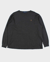 Polo Ralph Lauren Grey Long Sleeve T-Shirt - XL