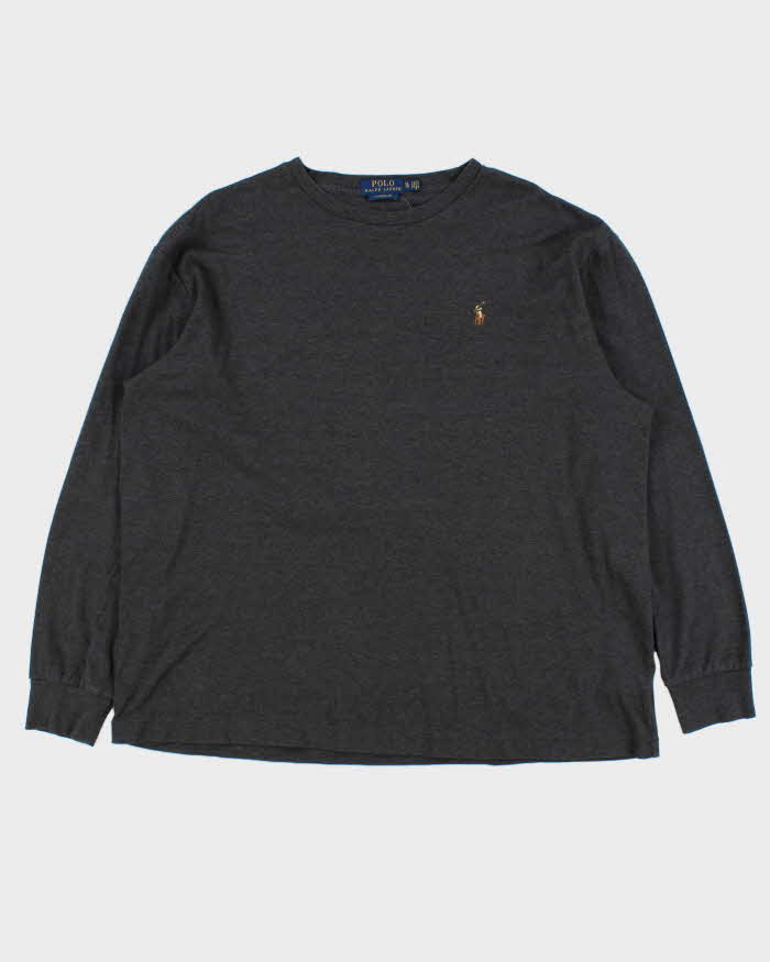 Polo Ralph Lauren Grey Long Sleeve T-Shirt - XL