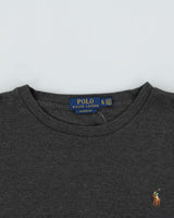 Polo Ralph Lauren Grey Long Sleeve T-Shirt - XL
