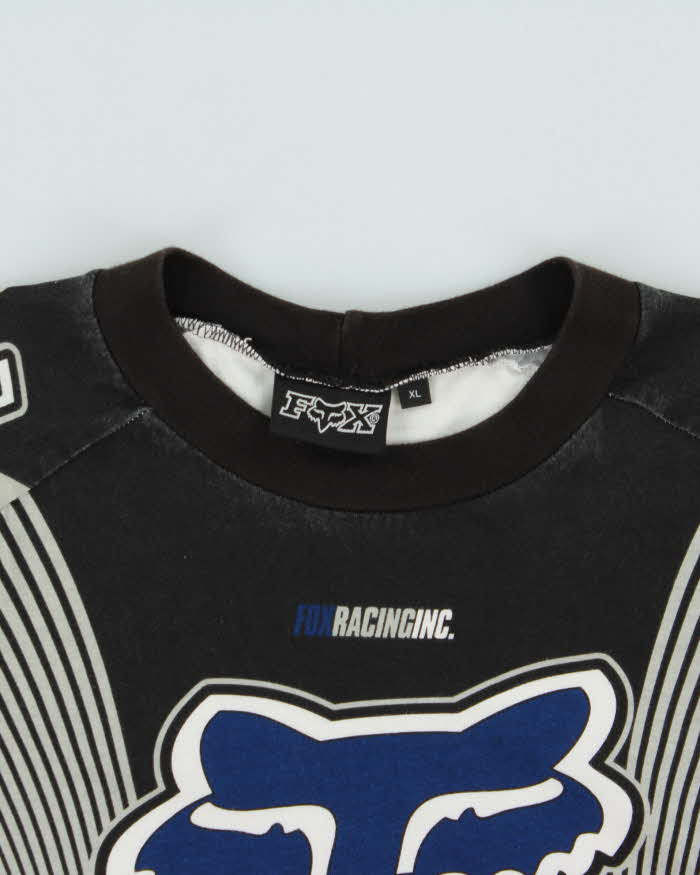 Vintage 90s Fox Racing Motocross Moto-X Long Sleeve Jersey - XL