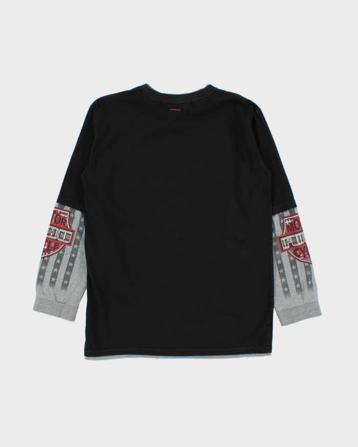 Vintage 00s Fubu Long Sleeve T-shirt - L