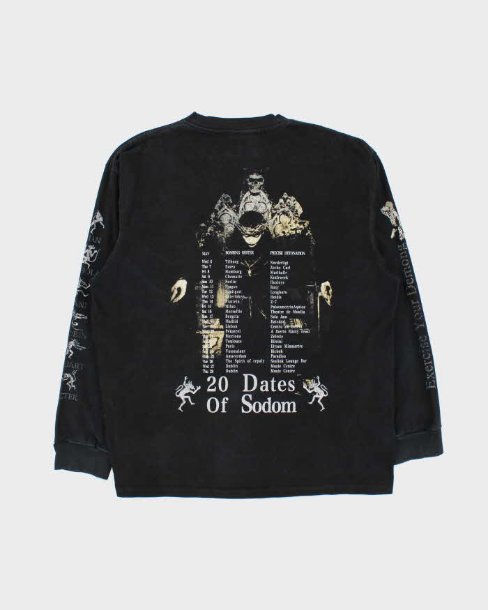 Vintage Ice Valley Cradle Of Filth Heavyweight Long Sleeve T-shirt