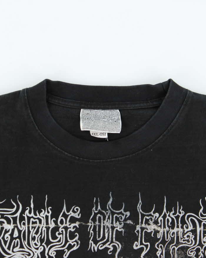 Vintage Ice Valley Cradle Of Filth Heavyweight Long Sleeve T-shirt - XXXL