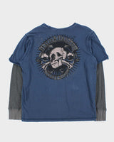 Vintage 00s Harley Davidson Long Sleeve T-shirt - L