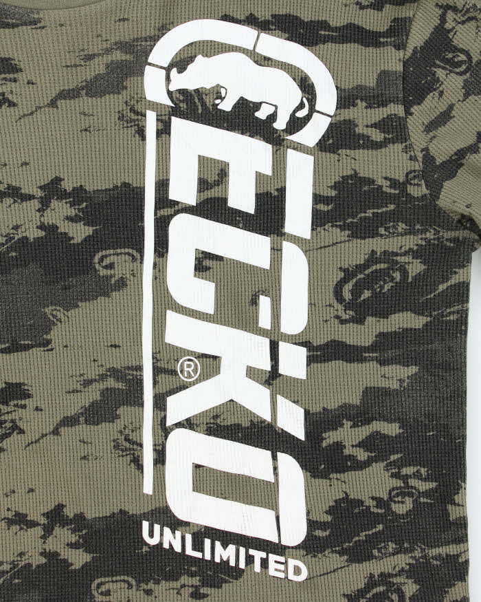 Vintage 00s Ecko Unltd Waffle T-shirt - XXL