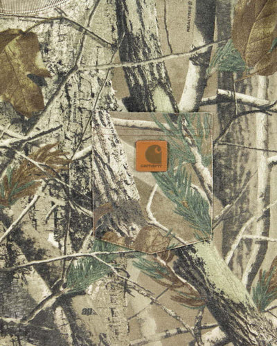 Vintage Carhart Camouflage Long Sleeve T-shirt - XL