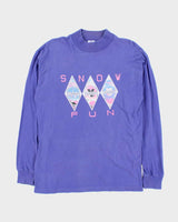 Vintage 90s Vuarnet Single Stitch Long Sleeve T-shirt - M