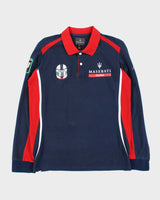 Vintage Maserati Long Sleeve Polo Shirt - XXL