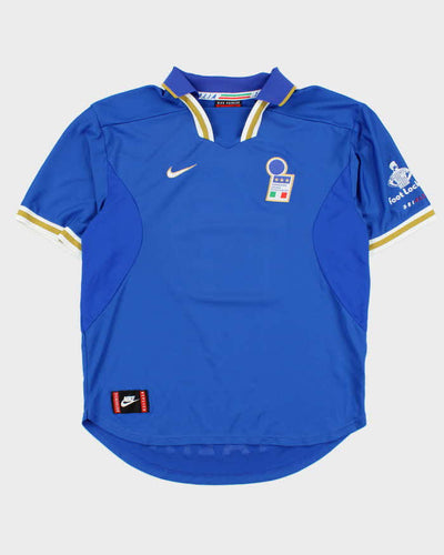 Vintage 1996 Nike Premier Italy Home Football Shirt - XL