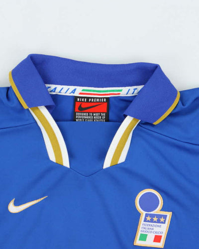 Vintage 1996 Nike Premier Italy Home Football Shirt - XL