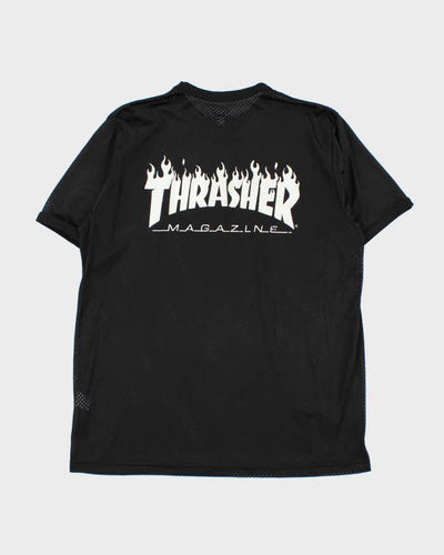 Supreme x Thrasher Black Crewneck Jersey - L