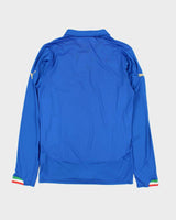 2014-16 Puma Italy Home Long Sleeve Football Shirt - M