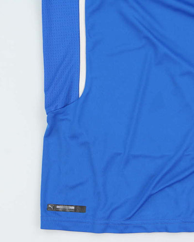 2014-16 Puma Italy Home Long Sleeve Football Shirt - M