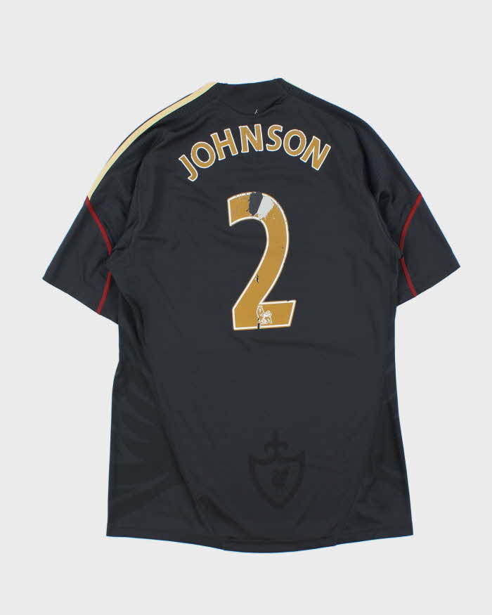 Vintage 2009-10 Adidas Liverpool Away Short Sleeve Football Shirt - M