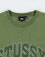 Stussy Sport Spell Out Logo Long Sleeve T-Shirt - L