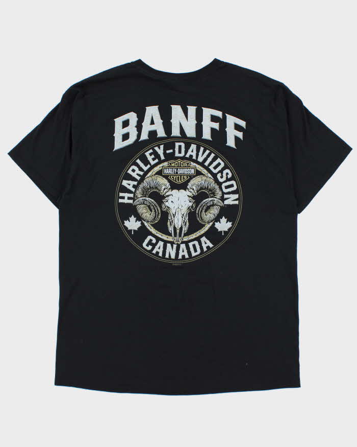 Harley Davidson Banff Canada Pocket T-Shirt - XL