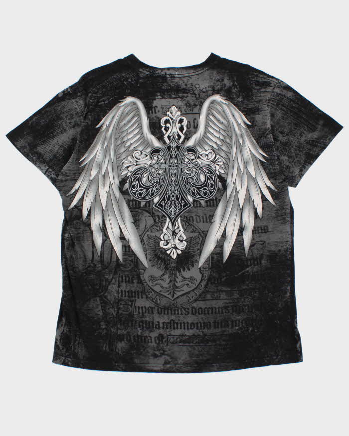 Vintage Y2K 00s Konflic Gothic T-Shirt - XL