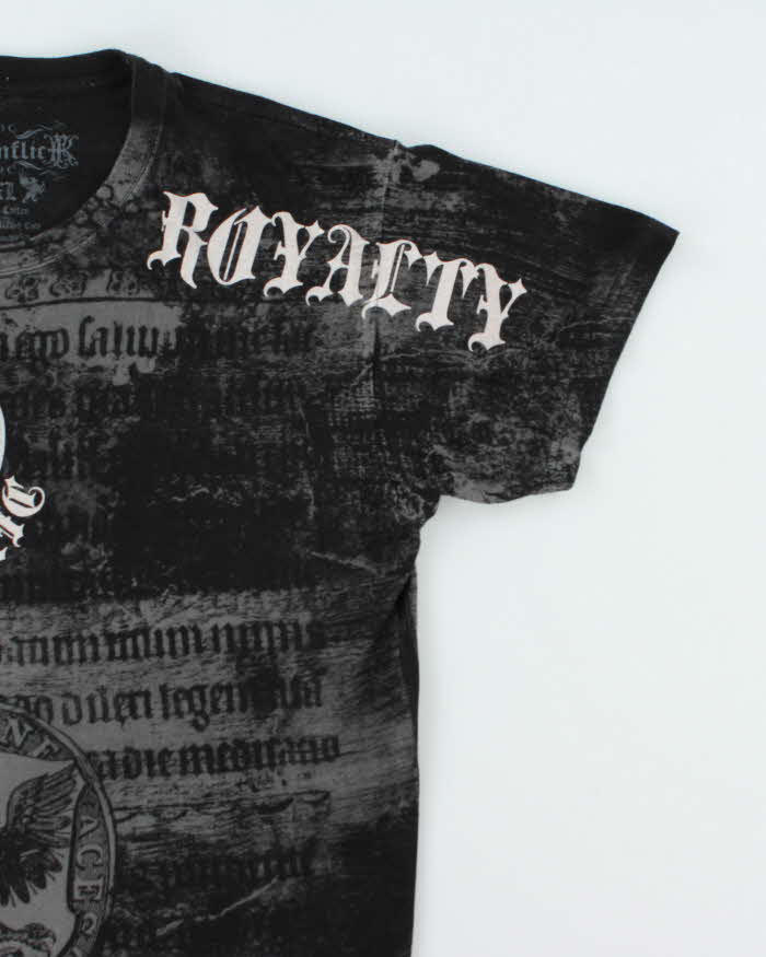Vintage Y2K 00s Konflic Gothic T-Shirt - XL