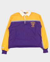 Vintage 1990s Barbarian Long Sleeve Rugby Shirt - M
