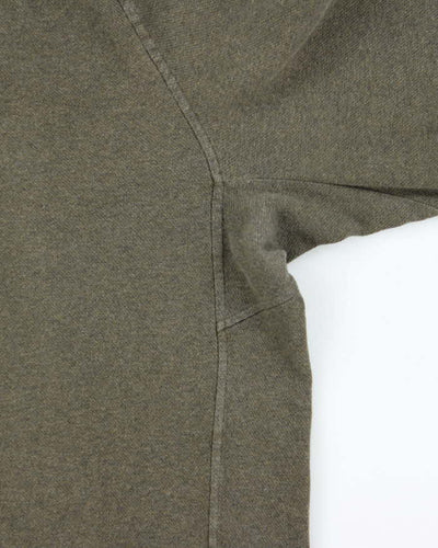 Vintage Arc'teryx Khaki Long Sleeve Henley T-Shirt - XL