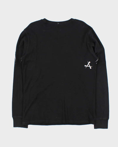 Vintage Y2K 00s Affliction Long Sleeve Waffle Knit T-Shirt - XL