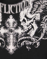 Vintage Y2K 00s Affliction Long Sleeve Waffle Knit T-Shirt - XL
