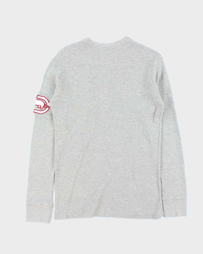 Vintage Y2K 00s Ecko UNLTD Waffle Knit Long Sleeve T-Shirt - M