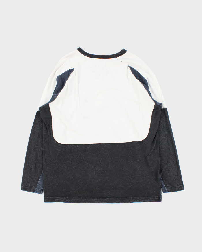 Vintage Nike Air Jordan Cement Spell Out Long Sleeve T-Shirt - XXL