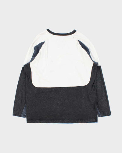 Vintage Nike Air Jordan Cement Spell Out Long Sleeve T-Shirt - XXL