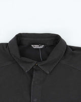 Arc'teryx Black Captive Long Sleeve Polo Shirt - L