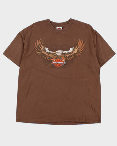 Vintage 00s Harley Davidson Hanes Beefy Crewneck T-Shirt - XL