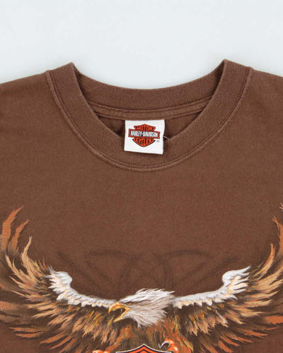 Vintage 00s Harley Davidson Hanes Beefy Crewneck T-Shirt - XL