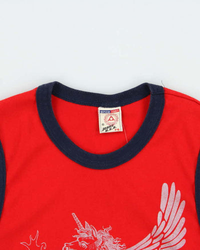 Vintage Y2K 00s Graphic Fitted Vest - S