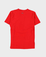 SS2017 Supreme Micheal Jackson Red Crewneck T-Shirt - M