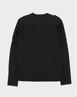 Vintage Y2K 00s G By Guess Military Style Long Sleeve Henley T-Shirt - L