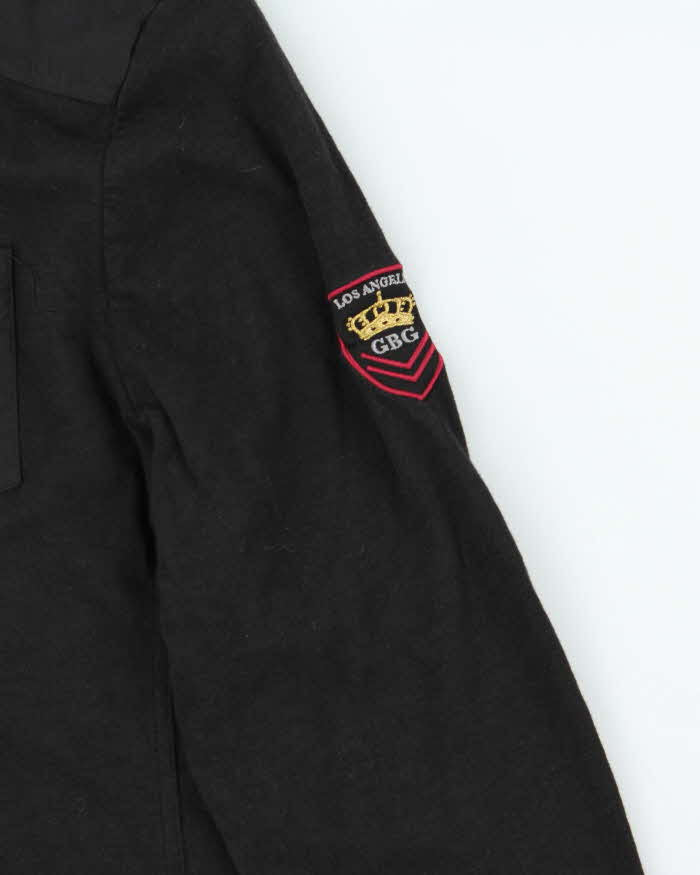 Vintage Y2K 00s G By Guess Military Style Long Sleeve Henley T-Shirt - L