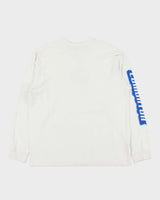 Vintage 00s Nike Centre Swoosh Edmonton Oilers NHL Long Sleeve T-Shirt - L
