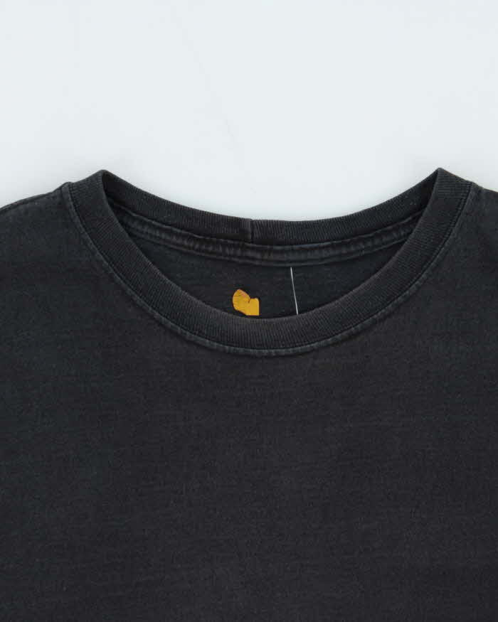 Vintage Carhartt Sleeve Logo Navy Long Sleeve T-Shirt - M
