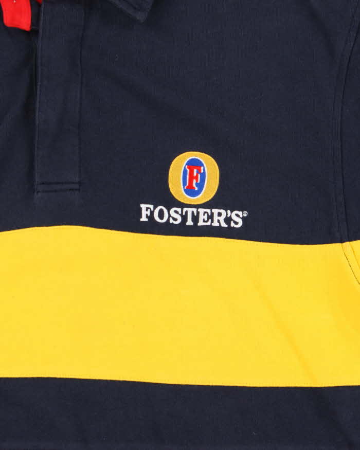 Vintage 00s Hong Kong Sevens Fosters Oversized Rugby Shirt - S