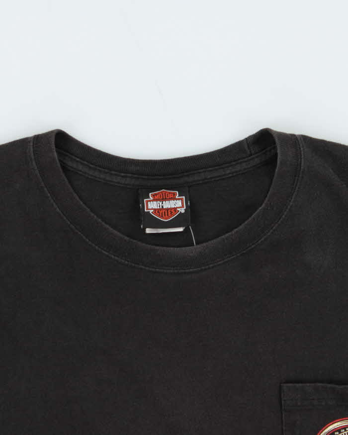 Vintage Harley Davidson Kootenays Canada Long Sleeve T-Shirt - XXL