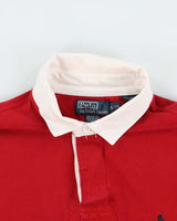 Vintage Y2K 00s Polo Ralph Lauren Rugby Shirt - XL