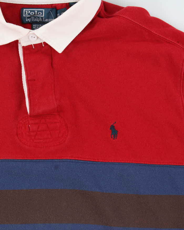 Vintage Y2K 00s Polo Ralph Lauren Rugby Shirt - XL