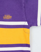 Vintage 1990s Barbarian Rugby Wear Purple Rugby Shirt - M