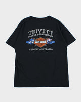 Vintage 00s Harley Davidson Australia Crewneck T-Shirt - L